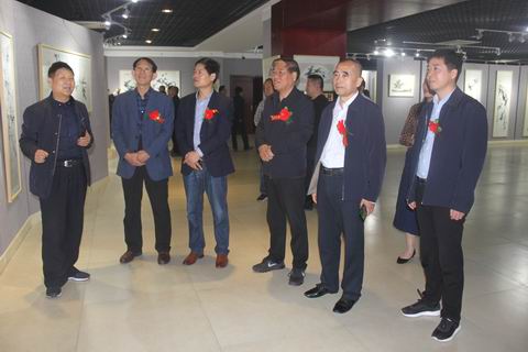 渭南市老年大学举办“水墨春韵——王贵龙书画作品展”(图2)