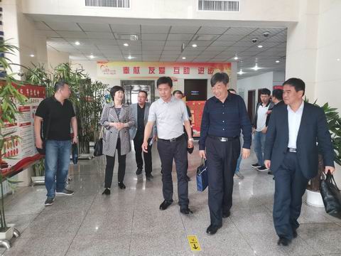省老年大学副校长段宗辉神木调研(图1)